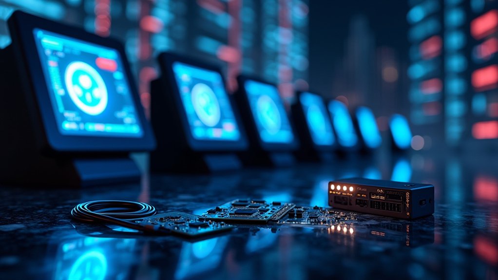 four crypto etfs listed